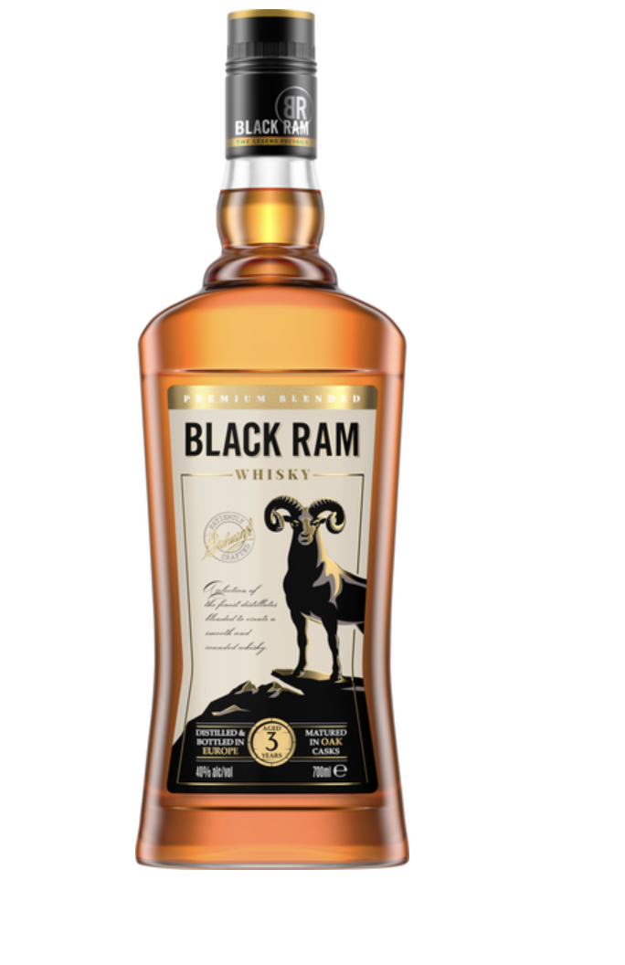 Віскі Black Ram 40% 0.7 л 